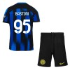 Maillot de Supporter Inter Milan Bastoni 95 Domicile 2023-24 Pour Enfant